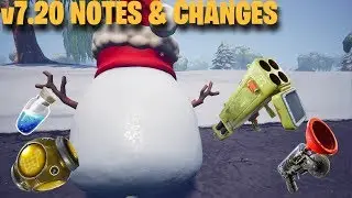 *NEW* Sneaky Snowman Gameplay | v7.20 Changes | Fortnite Battle Royale