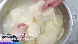Automatic Potato Cutting Machine For Crinkle Cut French Fries