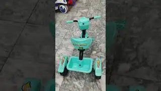 Kids Tricycle with Futuristic Robot Design &ndash; Sturdy & Stylish Ride for Fun Adventures