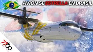 Avión con 62 personas se estrella en Brasil | Vuelo 2283 de Voepass