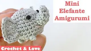 Tutorial mini Elefantino Amigurumi - Portachiavi ad uncinetto
