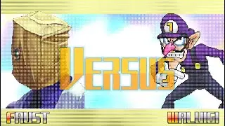 Mugen Battle 60 Faust  vs Waluigi