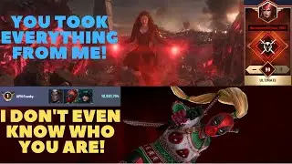 T3 Lady Deadpool (Holiday Party Uniform) VS SCARLET WITCH WBU Stage 99!! - Marvel Future Fight
