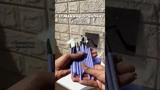12 makeup brushes with sponge under ₹149 from meesho