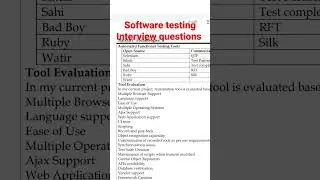 How many automation testing Tools in selenium Webdriver #softwaretesting #automation #manualtesting