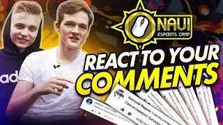 Реакция NAVI Esports Camp на ТВОИ комменты