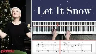 How To Play: Let It Snow (Beginner Christmas Piano Tutorial)
