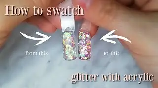 No Fog Glitter Swatching | Plus BONUS Relaxing Swatching | enaMel nail studio