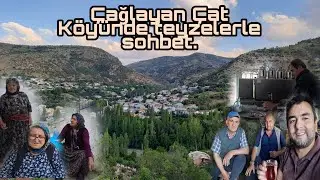 Çağlayan Çat'da Güneş Dul yapan teyzelerle sohbet ve Köy içinde gezi