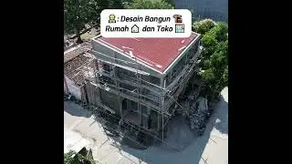 Desain Bangun Ruko by omahsongo #arsitekjogja #rumahminimalis #rumahdesain