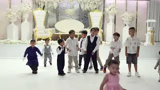 [8K] KIDS Dance performance :  MUKESH & SHAILISHA : RECEPTION  : sydney : ANKIT KC 0426662070
