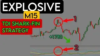 TDI Sharkfin Strategy Mastery: Explosive M15 Entries with Daily Bias