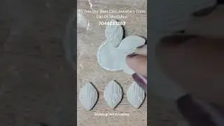 Easy Sunflower Clay Jewelry Making
