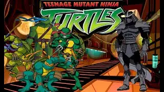 Triple Trouble but it's a TMNT 2003 Cover