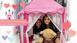 How to Assemble Princess Castle Play Tent for Girls?