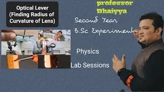 Optical Lever: Radius & R.I | B.Sc & Engg | Physics Lab Practical Experiment | Professor Of Science