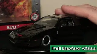 Knight Rider KITT Jadatoys 1/32 Scale Die-cast Model Car Review