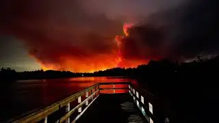 Lakehurst NJ Brush Fire Evacuation - April 11, 2023