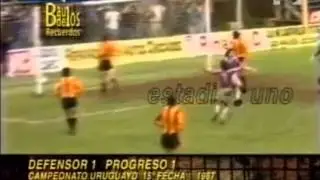 Defensor Campe&oacute;n Uruguayo 1987