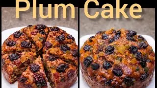 Plum Cake Recipe | Moist & Soft Fruit Cake at Home | No Alcohol | #christmas #plumcake #cake