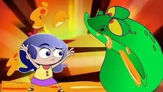 Lucky Fred | Rescue Baby From Big Frog  | Superhero Cartoons for Children| WOWToonz