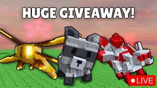 🌱🔴 HUGE GIVEAWAY! FREE DIVINE PETS + QUADRILLIONS! | Grow a Garden CORRUPT ZEN UPDATE 🔴🌱