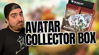 Открытие коллекционной коробки Avatar Magic The Gathering