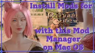 Tutorial Mac OS - Install Mods for Baldur's Gate 3 with this Mod Manager #bg3 #mods #baldursgate3
