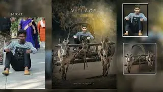 PicsArt New Editing ! Bollywood movie poster manipulation Editing ! Bull + boy new 2018 creative  !