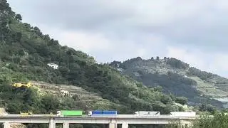 Maxi incidente sull’A10 a Vallecrosia, sei veicoli coinvolti