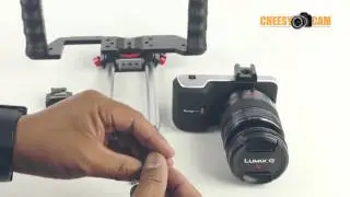 BlackMagic Cinema Camera or Video Cage Male to Female Cold Shoe Adapter