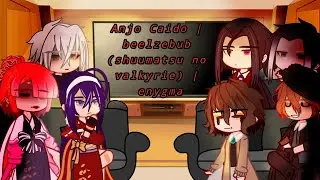 BSD 's reaction to Anjo Caido | beelzebub (shuumatsu no valkyrie) | enygma