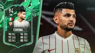 He&rsquo;s so CRACKED!! 🔥 94 Shapeshifters Jesus Corona Player Review! FIFA 22 Ultimate Team