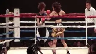隣井朝子　デビュー戦