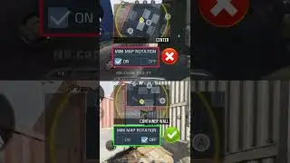 ✅ Best Mini Map Rotation Setting in CODM BR 🔥💯 Codmobile Tips and Tricks #shorts #codmbr #codmiphone