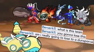 When You Sweep the Entire Team with a Dudunsparce