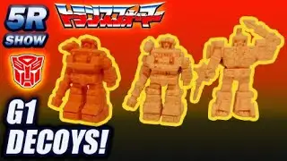 Vintage Transformers G1 Retro Flesh & Color Dirty Decoys Exclusives Takara Japan!