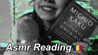 Asmr in romana🇹🇩Reading📚Șoapte aproape de microfon|Relaxant și liniștitor