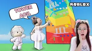 Membangun Tower Di Atur Acil ?!! [Roblox Indonesia]