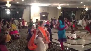 Himanshu-Shetal Wedding Garba at Rasoi iii - New Jersey