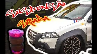 SUSPENÇÃO A AR FIAT STRADA (produto e instalação)