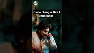 Day 1 😱collections game changer #ramcharan #gamechanger #movie #shankar #collections