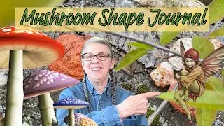Making a Mushroom Shape Journal Inspired by Janet Nash & Birdie