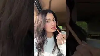 Kylie Jenner's Pouty Lip Routine..... Nud&pound; So Hot #makeuptutorial #kyliecosmetics #shorts