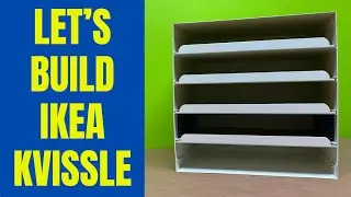 IKEA Kvissle Harvmatta Assembly -  Metal Letter Tray - File Cabinet