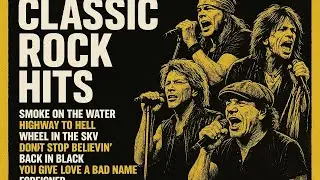 Classic Rock Era Mix 70s 80s 90s - ACDC, Queen, Aerosmith, Bon Jovi
