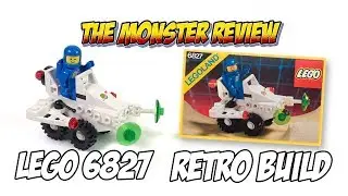 Lego 6827 - Strata Scooter - Classic Space - Retro Build