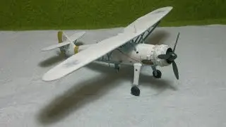Airfix and Matchbox 1/72 Henschel Hs126 - two builds