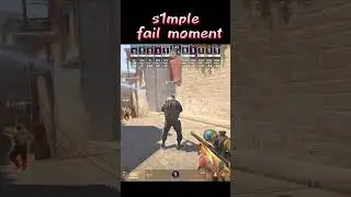 CS2: s1mple fail moment #cs2funny