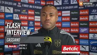 I Liga (#18) | Sporting 3-0 Casa Pia: Flash Interview Cassiano